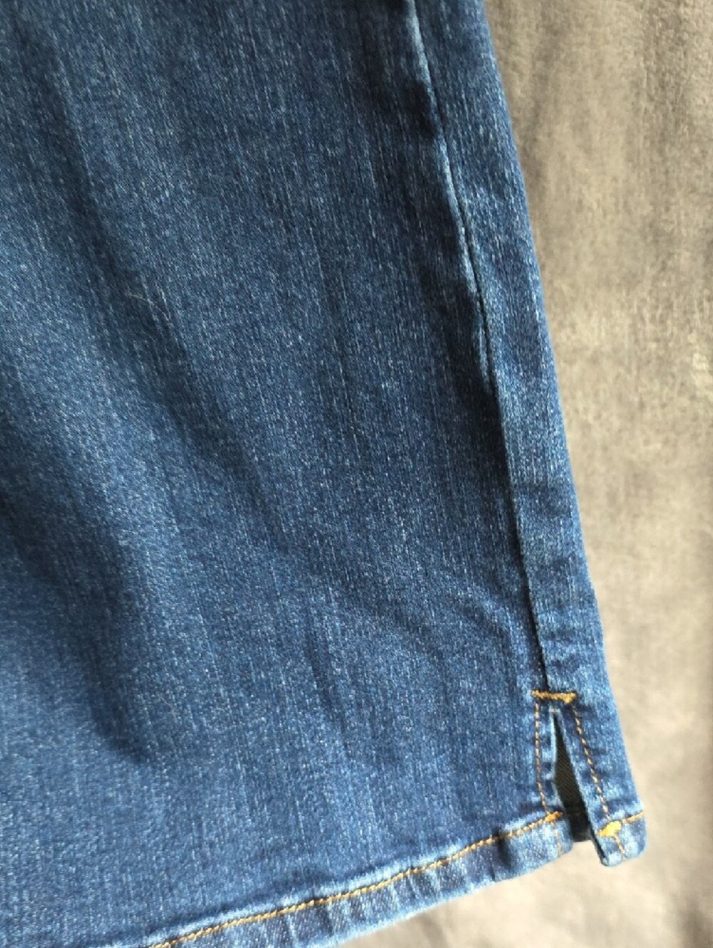 Judy Blue Dark Slim Bootcut Jeans with Subtle Distress - Picture 5 of 11